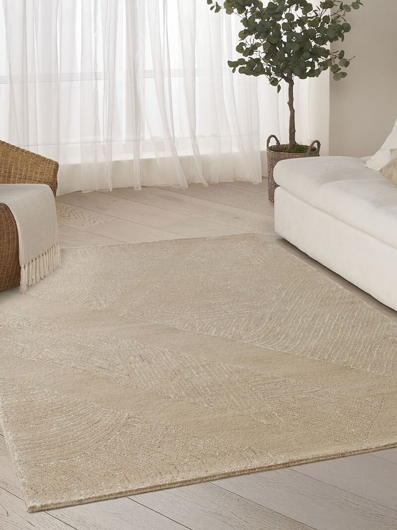 Pure Patterns PRN01 Camel 3'9" x 5'9" Rug