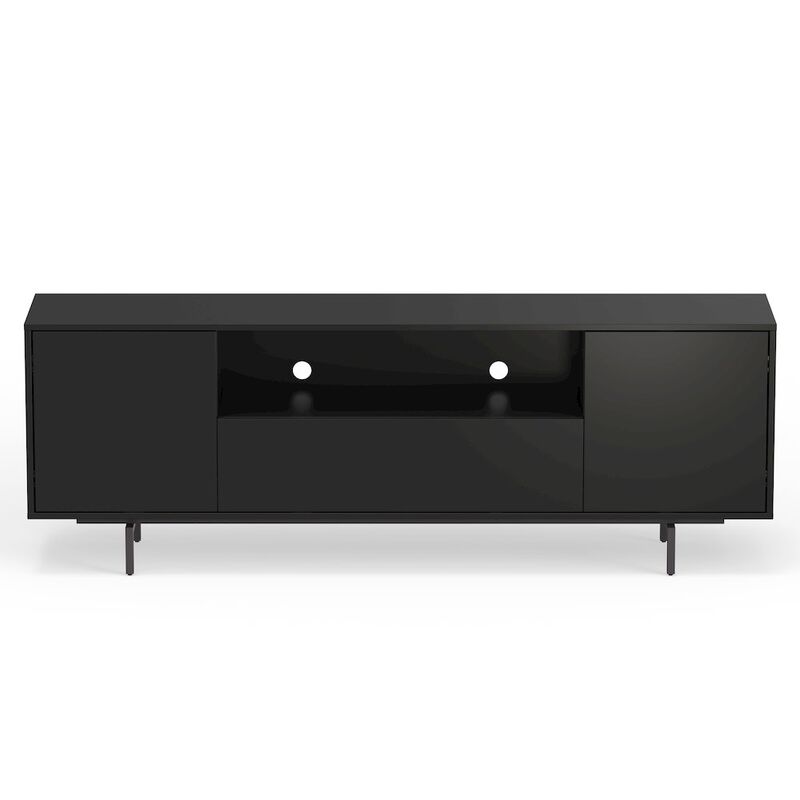 Avichi Black Laminate 3 Door TV Console