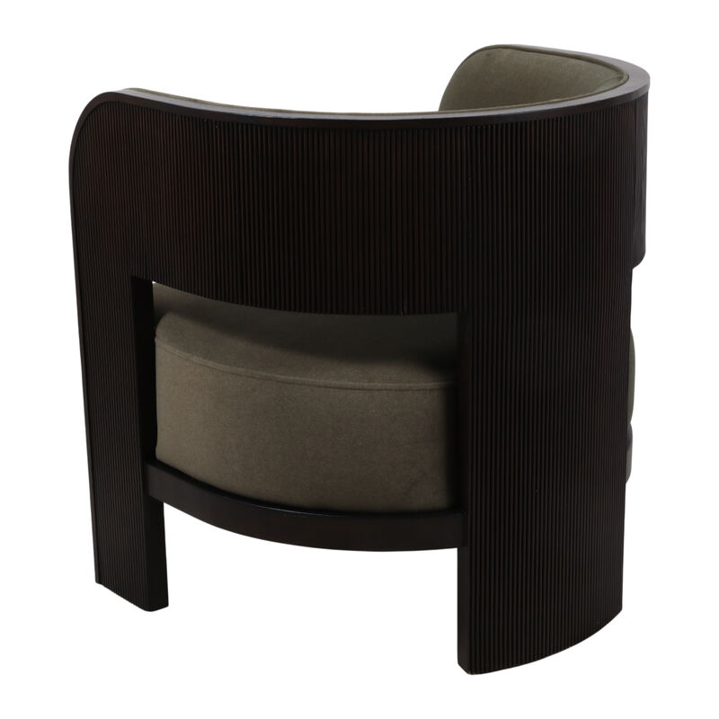 Owenlake Curved Accent Chair image number 3