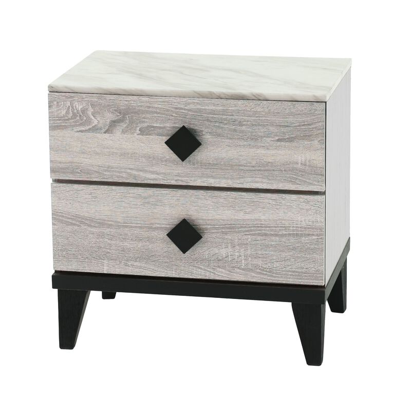 Streamdale Nightstand In Cream Oak (Rustic Accents)
