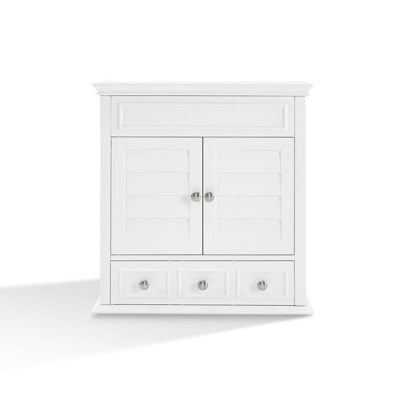 Crosley Furniture Lydia Wall Cabinet White