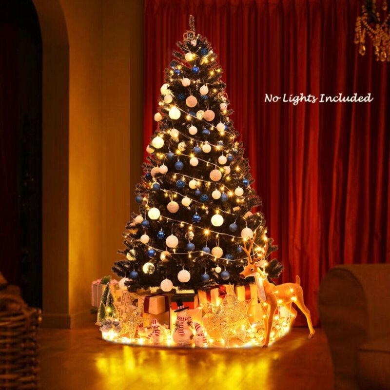 Hivvago 7.5 Feet Hinged Artificial Halloween Christmas Tree
