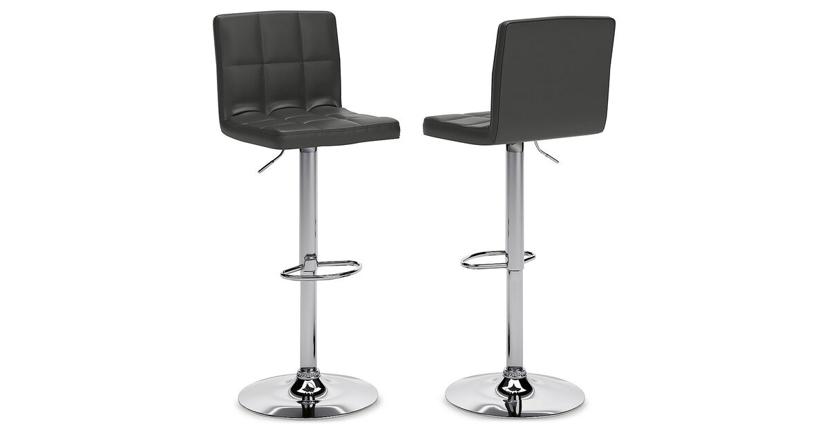 Bellatier Adjustable Height Bar Stool (Set of 2)
