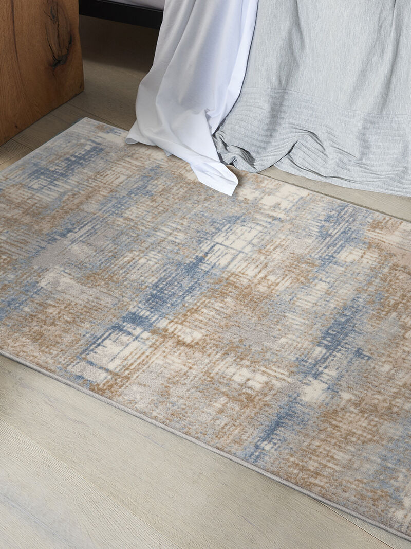 CK950 Rush CK951 Blue/Beige 3'2" x 5' Rug