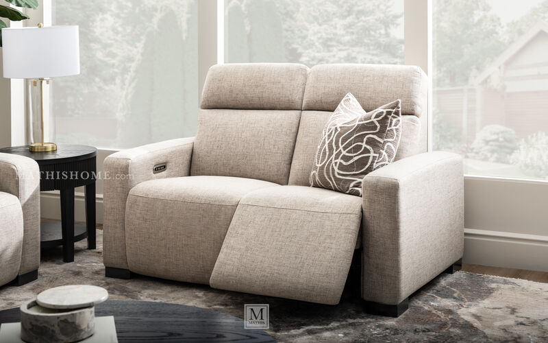 Acadia Power Reclining Loveseat with Adjustable Headrest image number 5