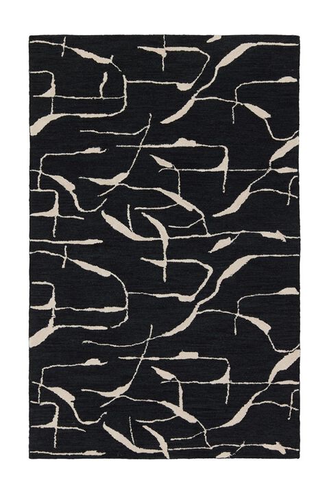 Mallino Noir Birch 9' x 12' Rug by Nikki Chu x Jaipur Living