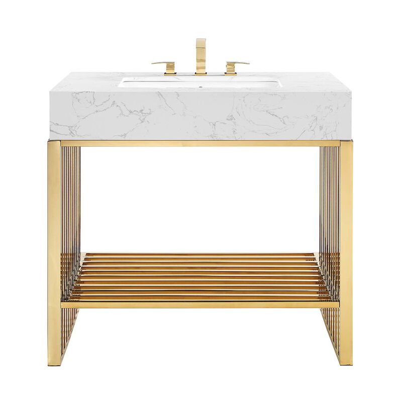 Gridiron 36" Bathroom Vanity image number 3