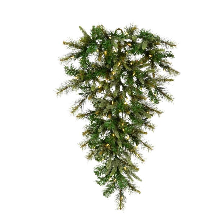 Vickerman 36" Cashmere Teardrop with 50 Warm White LED Lights