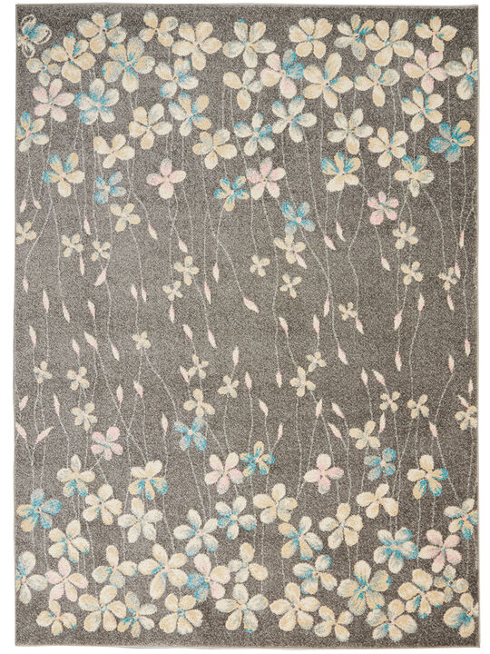 Tranquil TRA04 Gray/Beige 6' x 9' Rug