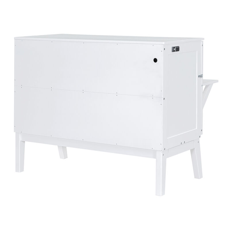 Merax Murphy Bed with Removable Shelves