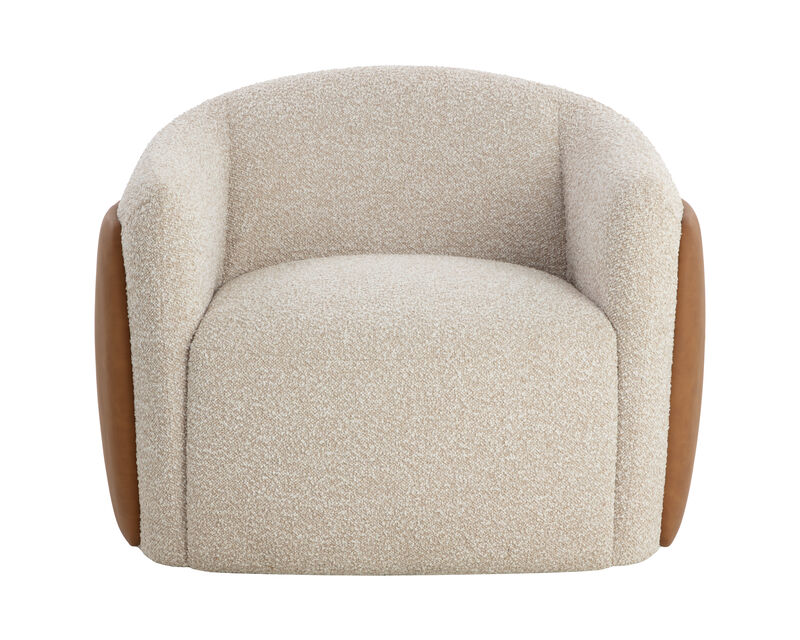Caris Swivel Lounge Chair image number 0