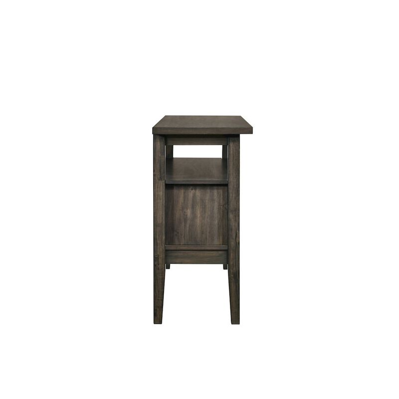 New Classic Furniture Gulliver Wood Server, Rustic Brown