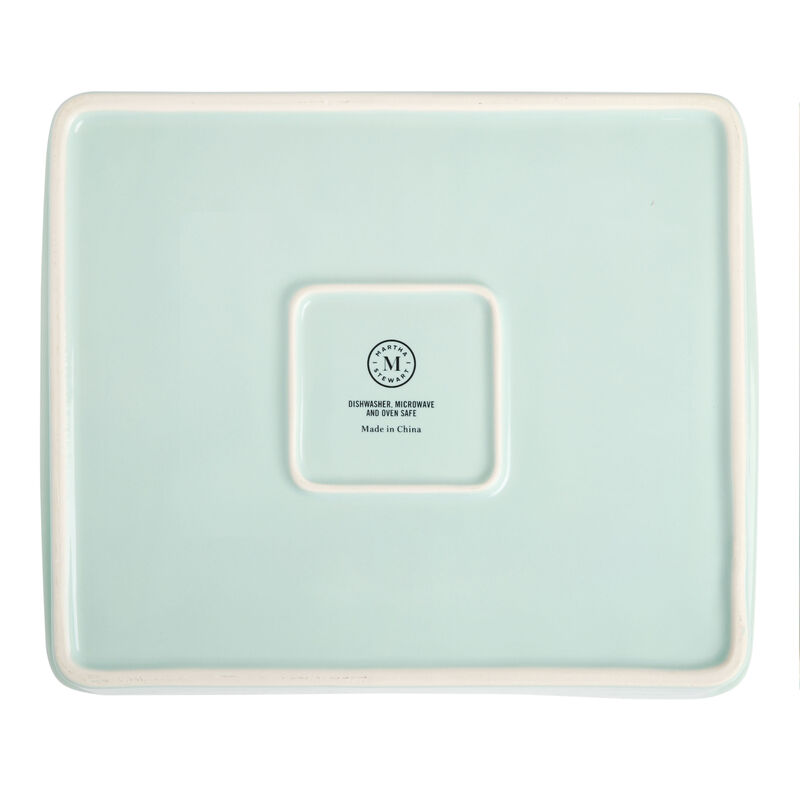 Martha Stewart 8.25 Inch x 8 Inch Stoneware Baker in Mint
