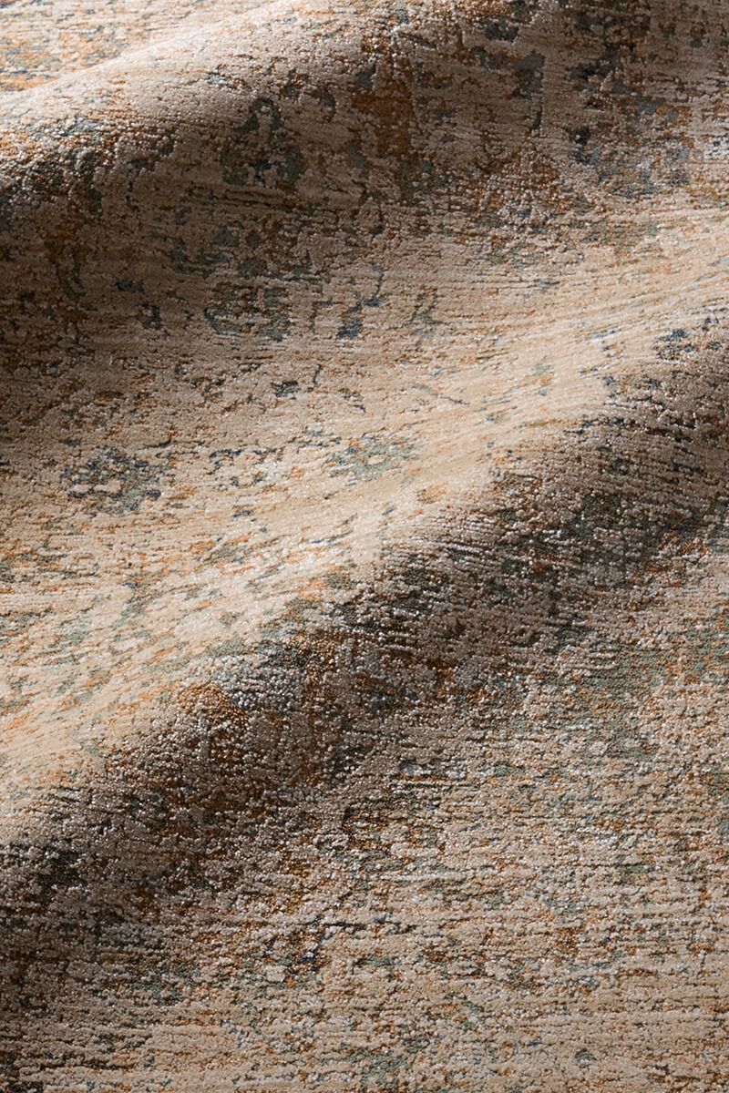 Patterned Silence Eliora Brown Rice 8'6" x 12' Rug image number 7