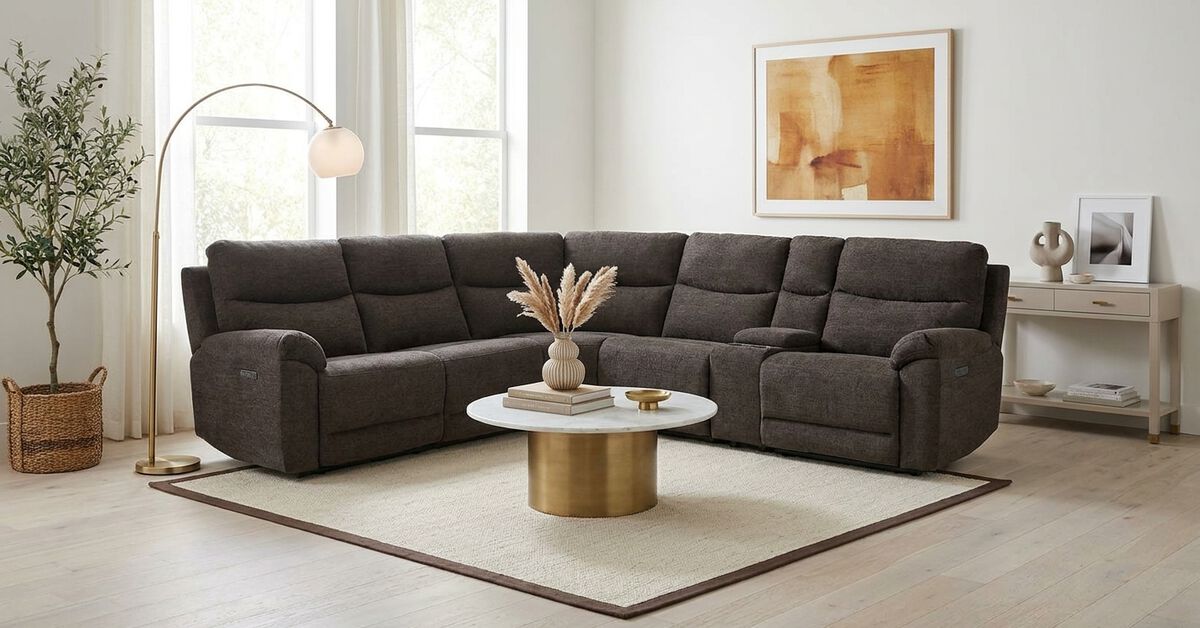 Hyde 6-Piece Power Reclining Sectional