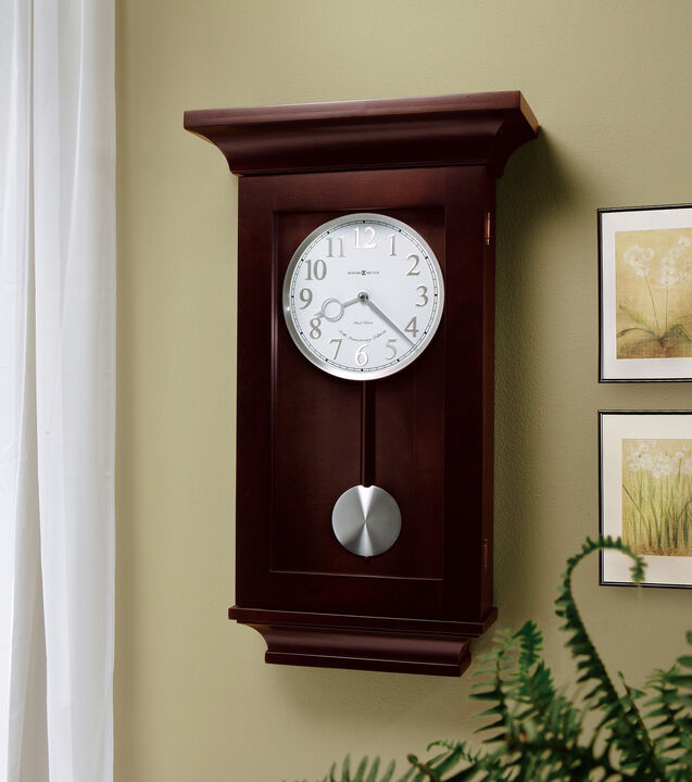 Howard Miller 625379 Howard Miller Gerrit Wall Clock 625379 Black Coffee