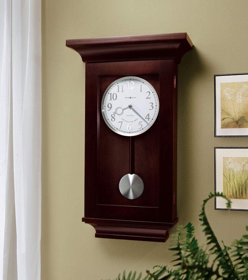 Howard Miller 625379 Howard Miller Gerrit Wall Clock 625379 Black Coffee image number 1