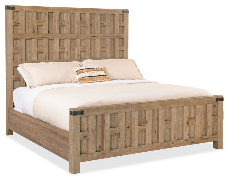 Vineyard Row King Panel Bed image number 4