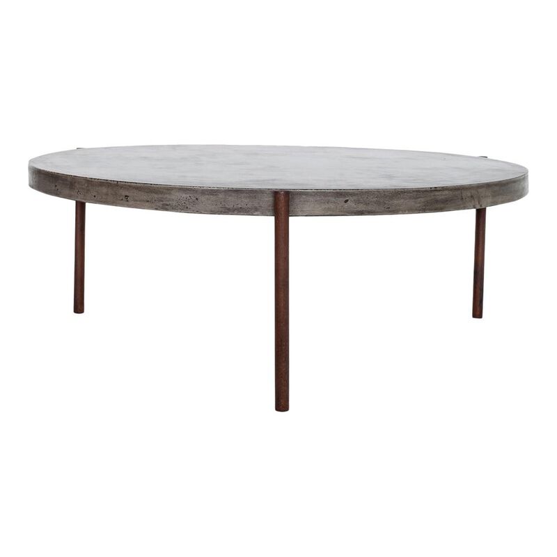 Moe’s Mendez Outdoor Coffee Table Dark Grey