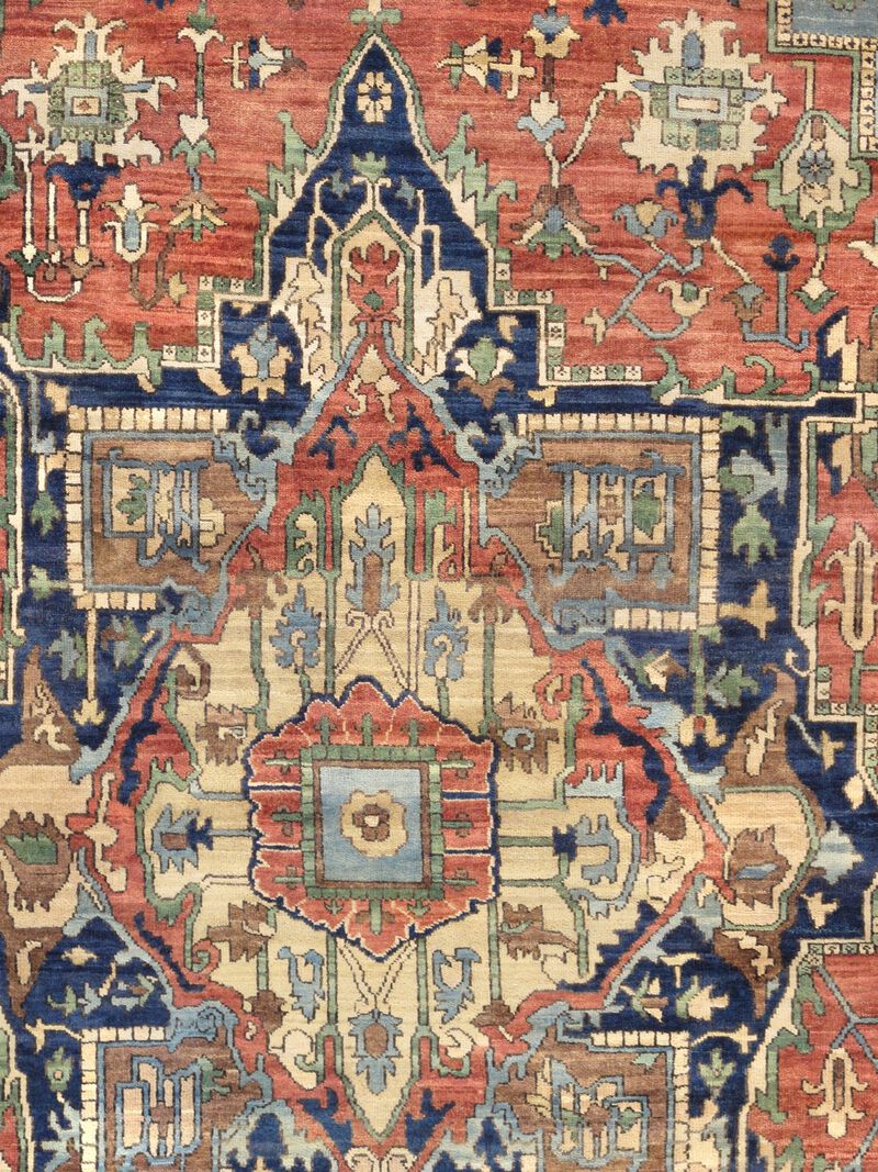 Pasargad Home Serapi Hand-Knotted Wool Area Rug image number 2