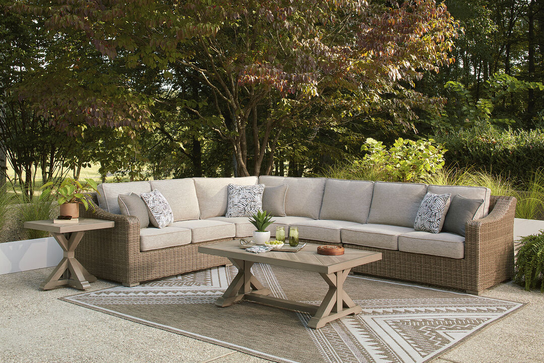 Revare Beach 4-Piece Outdoor Sectional