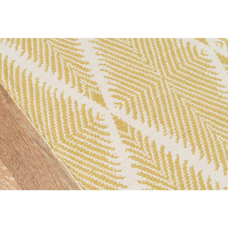 Erin Gates Contemporary Rectangle Area Rug, Citron, 7'6 X 9'6