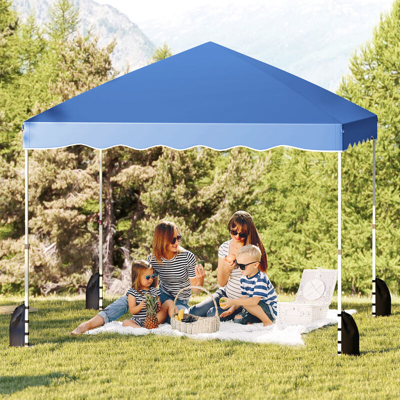 Foldable Pop-Up Tent with Rolling Storage Bag &ndash; Portable Outdoor Canopy