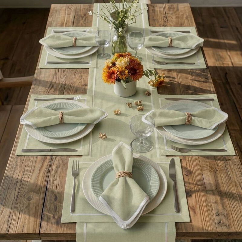 Linen Placemats Set of 4 image number 4