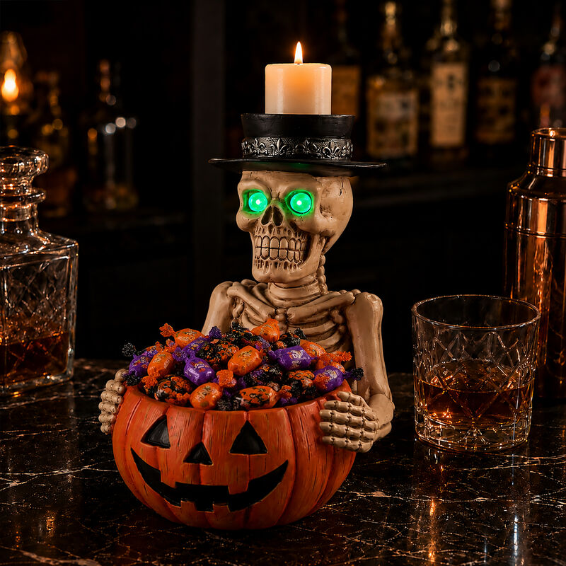 Sonner Halloween Skeleton Candy Bowl image number 4