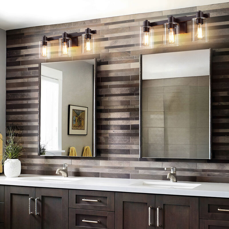 22" Modern 3-Light Dimmable Indoor Wall Sconce image number 7