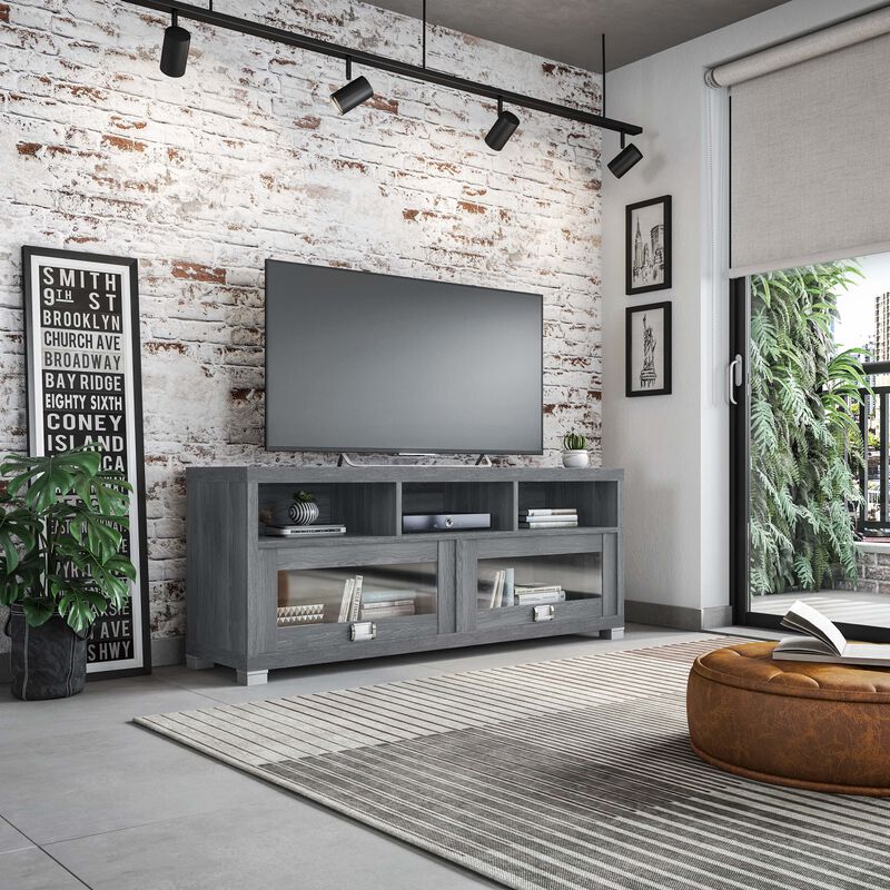Streamdale Durbin TV Stand For TVs Up To 75In, Grey