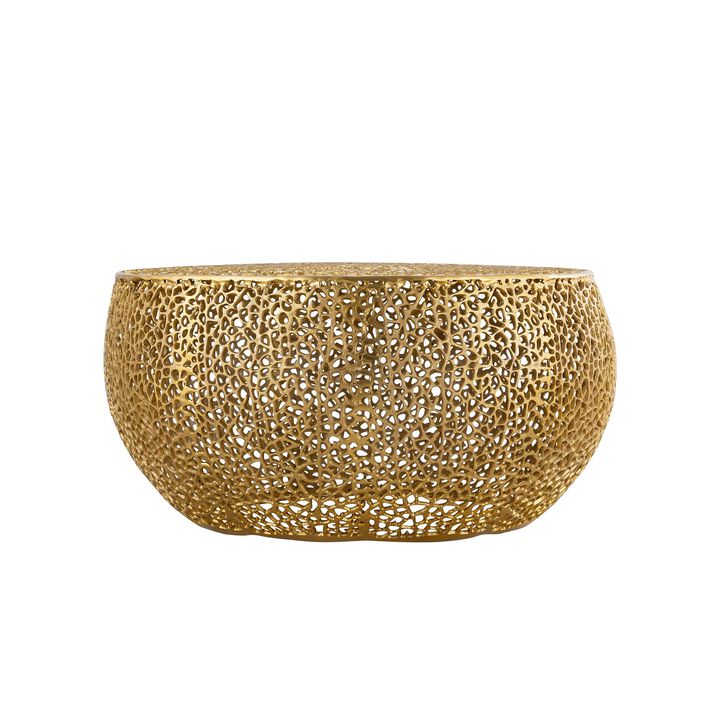 Pavressa White Hourglass Coffee Table