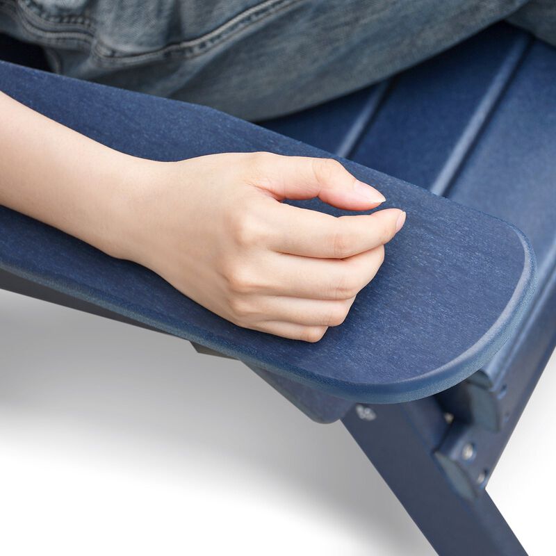 Hivvago HDPE Patio Adirondack Chair image number 5