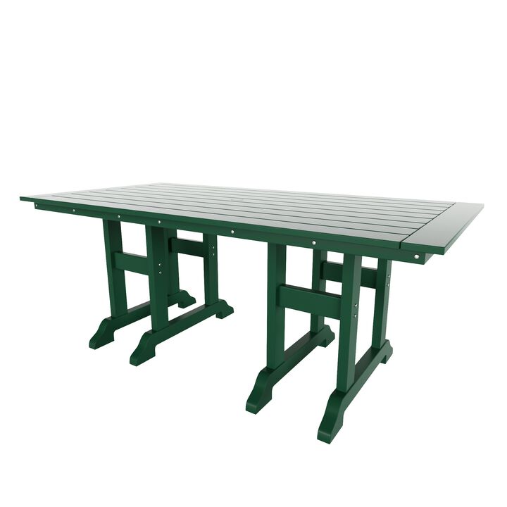 WestinTrends 71" Outdoor Patio Dining Table