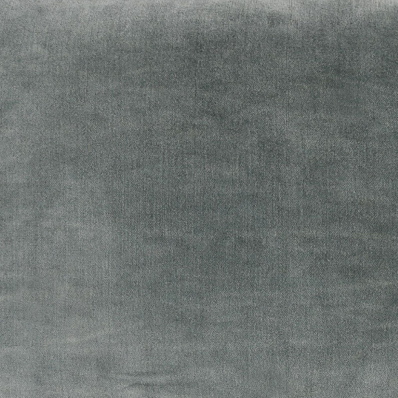 Hillary 20 Inch Velvet Welt Decorative Lumbar Throw Pillow, Sage Green - Benzara