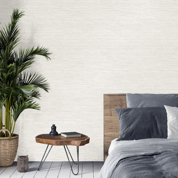 Fusion Grey Plain Wallpaper (Set of 2)