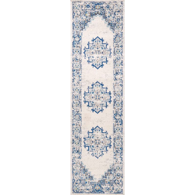 Inigo Cottage Medallion Area Rug