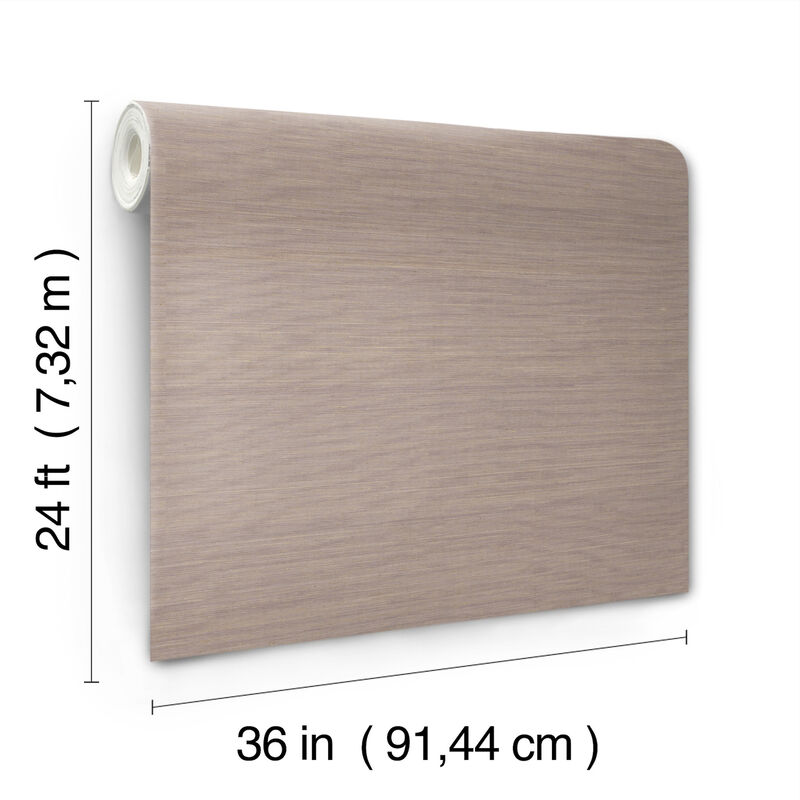Smooth Abaca Lilac Wallpaper (Set of 2) image number 3