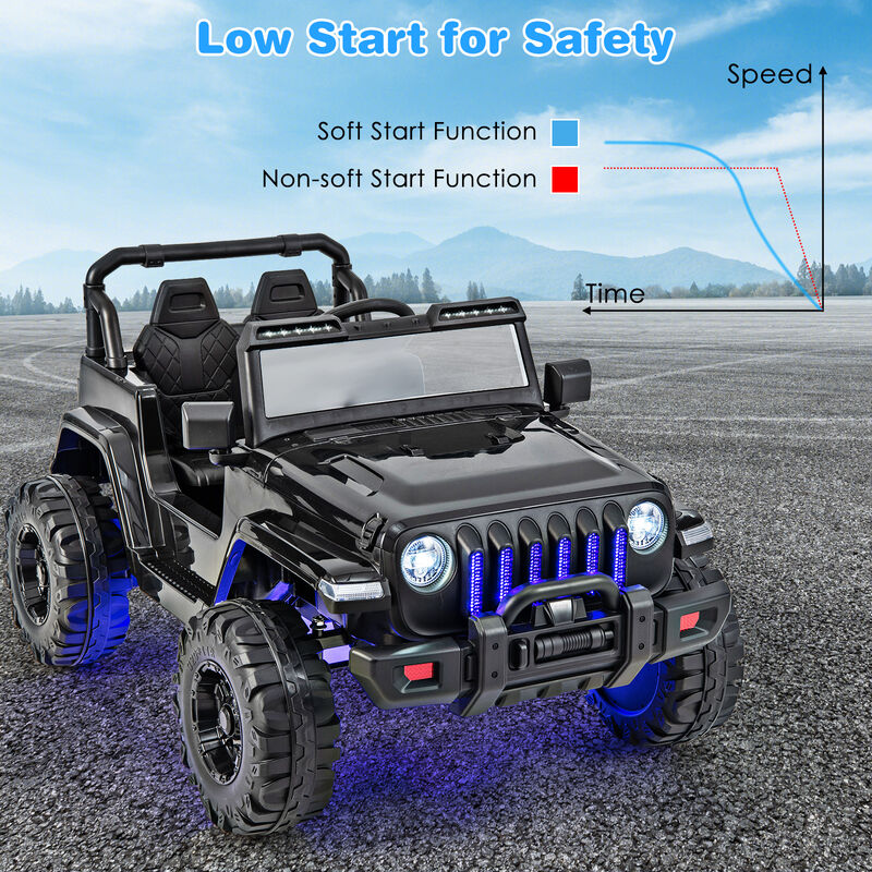 Kids 12V Electric Ride On Car with Remote Control for Outdoor Play image number 4