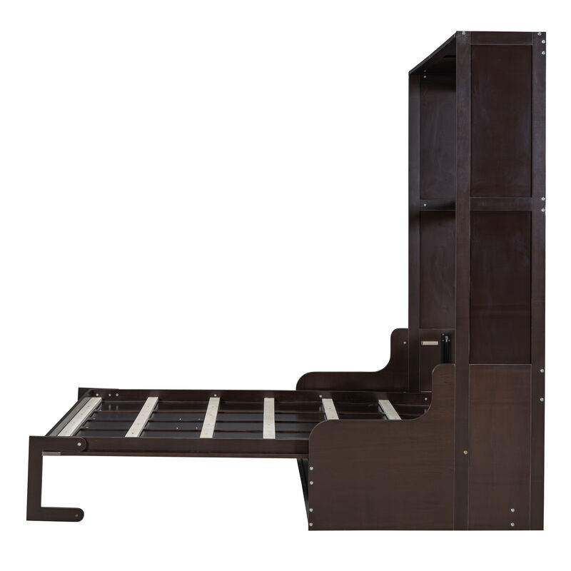 Merax Murphy Bed Wall Bed with Cushion