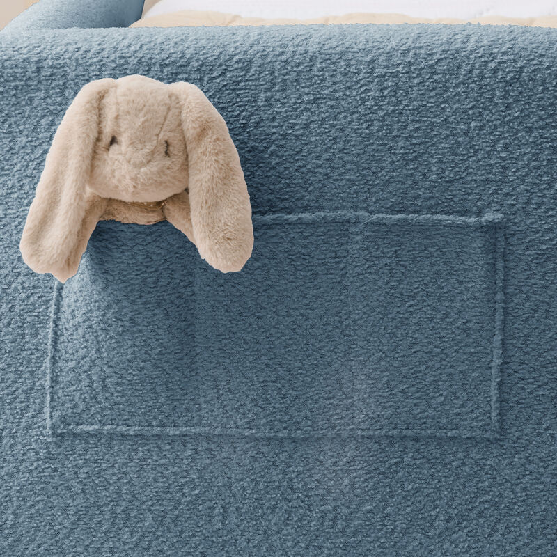 TATEUS Kids Upholstered Bed image number 3