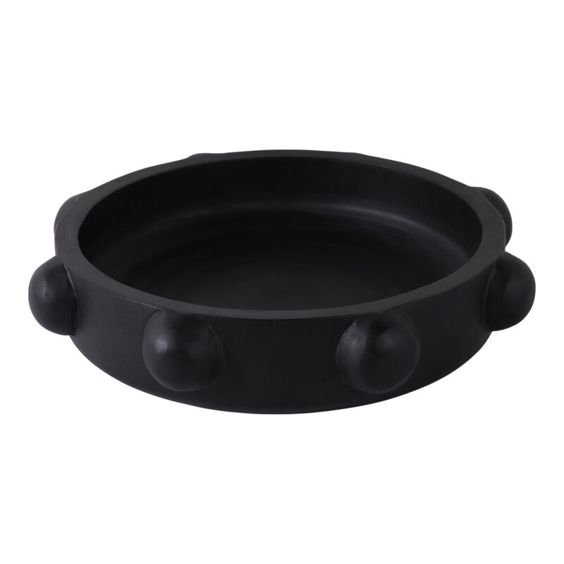 18" Large Hobnail Bowl, Black image number 3