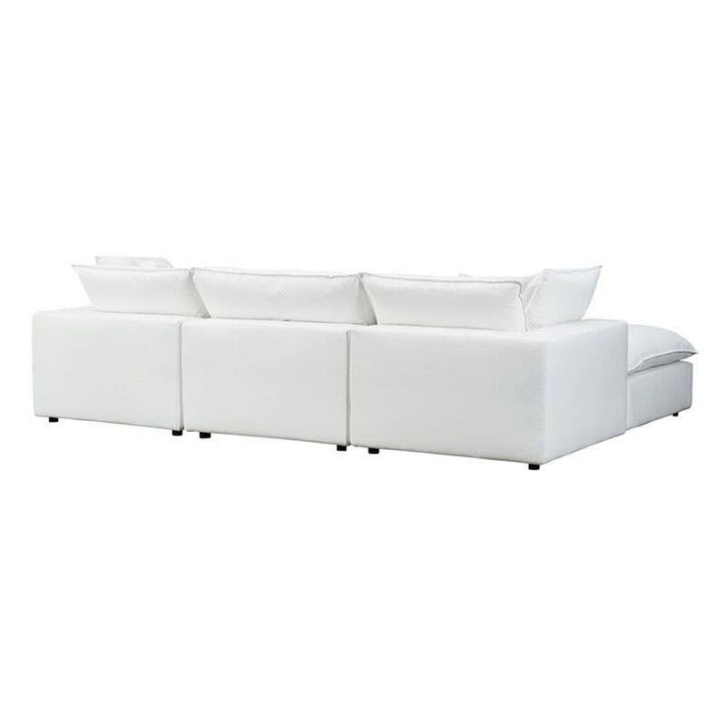 Cali Pearl Performance Fabric Modular L-Sectional image number 2