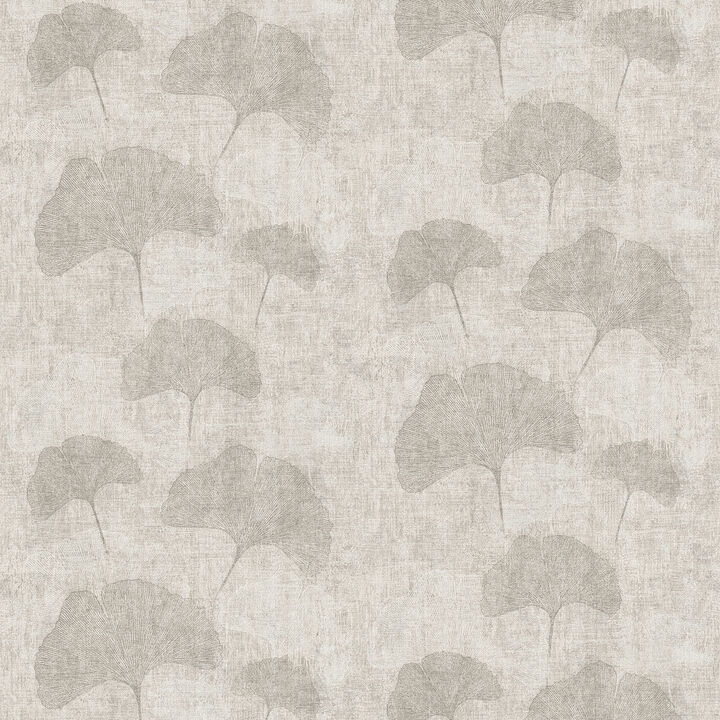 Fairlane Silver Floral Wallpaper