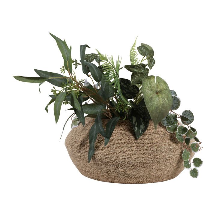 16x7" Woven Jute Basket