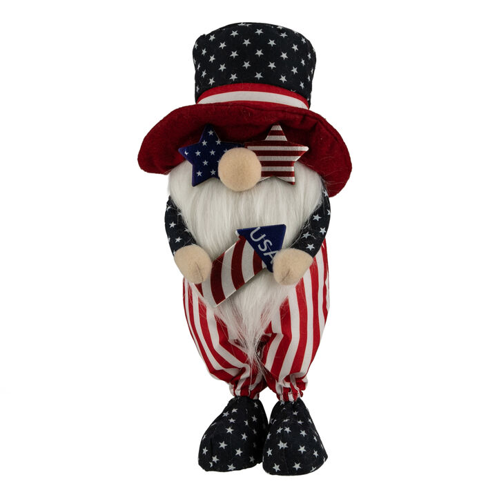 12.25" Patriotic Rocket 4th of July Americana Gnome