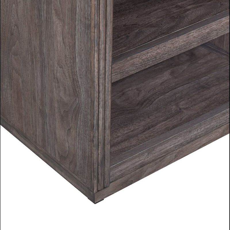 Liberty Furniture Modern Edge End Table for Living Room Contemporary - Caffe Brown image number 6