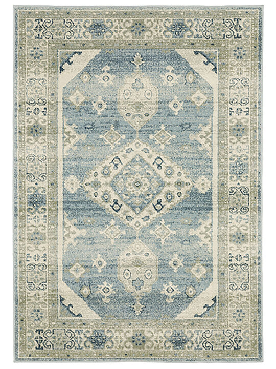 Branson 7'10" x 10' Blue Rug