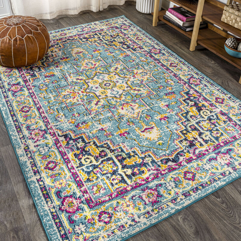 Brooklyn Geometric Medallion Area Rug