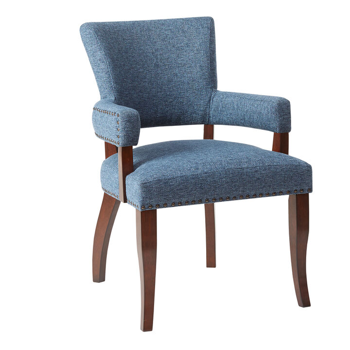 Gracie Mills Tyrone Set of 2 Channel Tufting Dining Chair